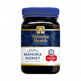 Manuka Health, Мед манука, MGO 115+, 500 г (1,1 фунта)