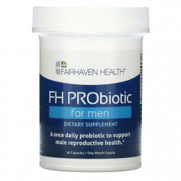 Fairhaven Health, FH PRObiotic для мужчин, 30 капсул