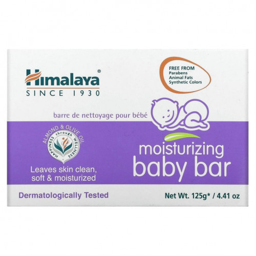 Himalaya, Увлажняющее детское мыло, 4,41 унц. (125 г)