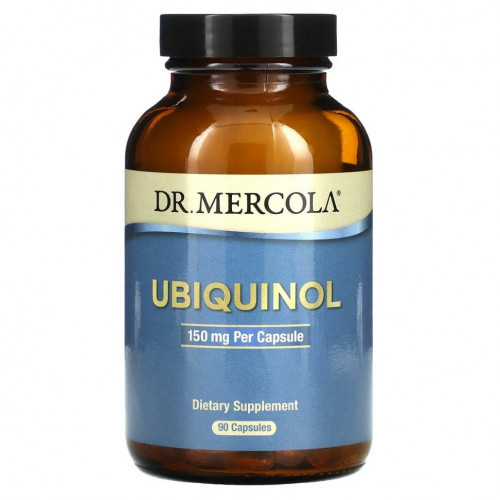 Dr. Mercola, Убихинол, 150 мг, 90 капсул