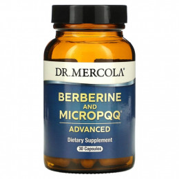 Dr. Mercola, MicroPQQ и берберин с улучшенной рецептурой, 30 капсул