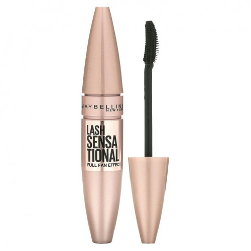 Maybelline, Тушь для ресниц Lash Sensational, оттенок 253 угольно-черный, 9,5 мл