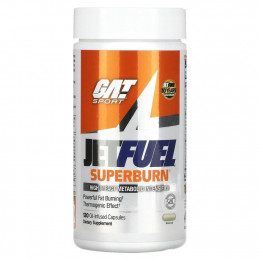 GAT, JetFUEL Superburn, 120 масляных капсул