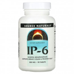 Source Naturals, IP-6, 800 мг, 90 таблеток