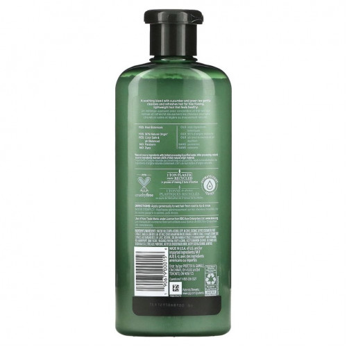 Herbal Essences, Увлажняющий кондиционер Sheer, огурец и зеленый чай, 400 мл (13,5 жидк. Унции)