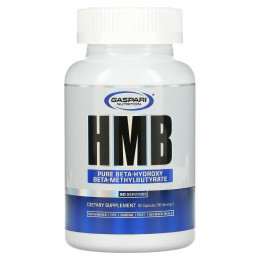 Gaspari Nutrition, HMB (гидроксиметилбутират), 90 капсул