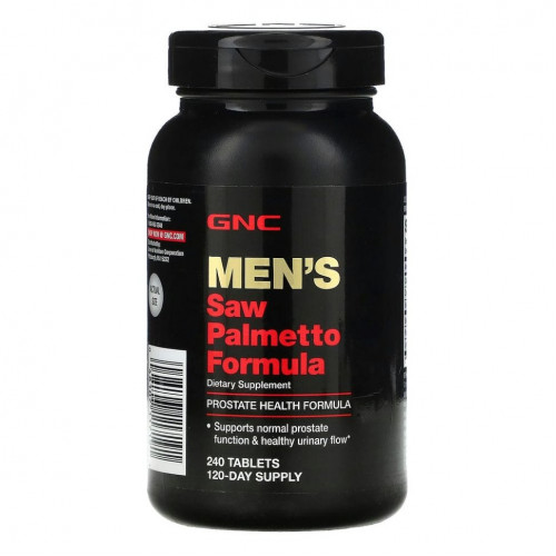 GNC, Men's Saw Palmetto Formula, 240 таблеток