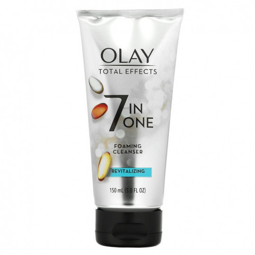 Olay, Total Effects, 7 в 1, восстанавливающая пенка для умывания, 150 мл (5 жидк. унций)