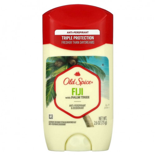 Old Spice, Fresher Collection, антиперспирант и дезодорант, Фиджи, 73 г (2,6 унции)