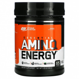 Optimum Nutrition, ESSENTIAL AMIN.O. ENERGY, Orange Cooler, 585 г (1,29 фунта)