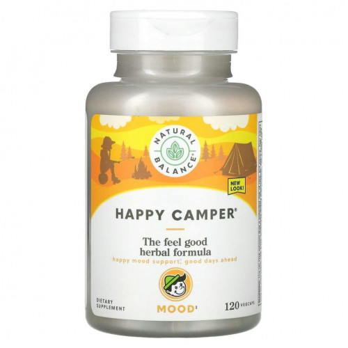 Natural Balance, Happy Camper, 120 вегетарианских капсул