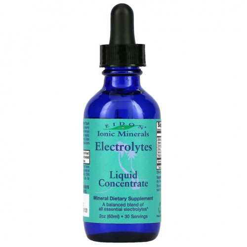 Eidon Mineral Supplements, Electrolytes, Liquid Concentrate, 2 fl. oz. (60 ml.)