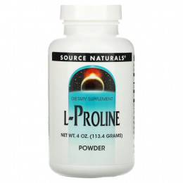 Source Naturals, L-пролин в порошке, 113,4 г (4 унции)