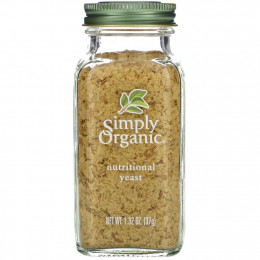 Simply Organic, Органические, питательные дрожжи, 1,32 унц. (37 г)