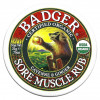 Badger Company, Sore Muscle Rub, мазь от боли в мышцах с кайенским перцем и имбирем, 21 г (0,75 унции)