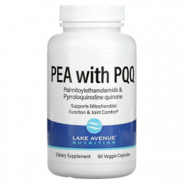 Lake Avenue Nutrition, PEA with PQQ, 90 вегетарианских капсул