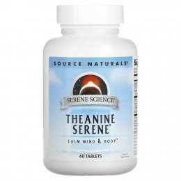 Source Naturals, Serene Science, Theanine Serene, 60 Tablets