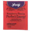 Yogi Tea, Perfect Energy, малиновая страсть, 16 чайных пакетиков, 32 г (1,12 унции)