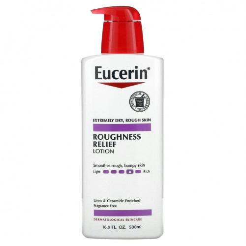 Eucerin, лосьон для смягчения шершавой кожи, без отдушек, 500 мл (16,9 жидк. унций)