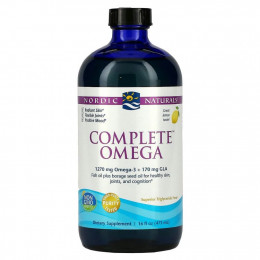 Nordic Naturals, Complete Omega, лимон, 473 мл (16 жидких унций)