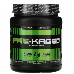 Kaged Muscle, Pre-Kaged, предтренировочный комплекс, Хрустящее яблоко, 621 г (1.37 lbs)