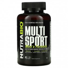 NutraBio Labs, MultiSport, добавка для мужчин, 120 капсул V-Cap