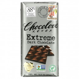 Chocolove, горький шоколад, 88% какао, 90 г (3,2 унции)