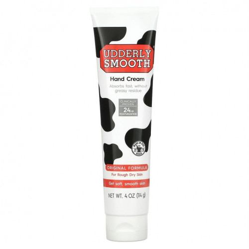 Udderly Smooth, Крем для рук оригинального состава, 4 унции (114 г)