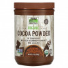 NOW Foods, Real Food, Cocoa Lovers, органический какао-порошок, 340 г (12 унций)