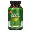 Irwin Naturals, Stored-Fat Belly Burner, жиросжигающее средство, 60 капсул с жидкостью