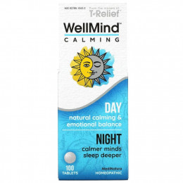 MediNatura, WellMind Calming Tablets, для снятия напряжения, 100 таблеток