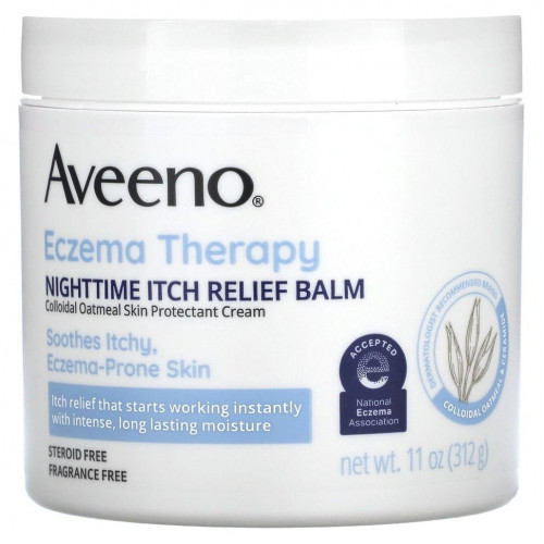 Aveeno, бальзам для уменьшения зуда при экземе, 312 г (11 унций)