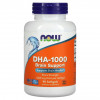 NOW Foods, DHA-1000 для улучшения работы мозга, с повышенной силой действия, 1000 мг, 90 мягких таблеток