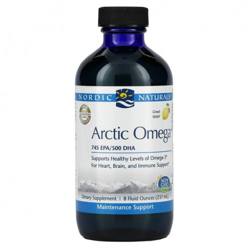 Nordic Naturals, Arctic Omega, лимон, 237 мл (8 жидк. Унций)