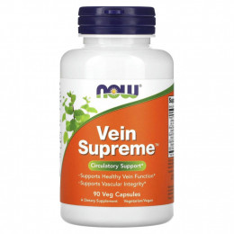 NOW Foods, Vein Supreme, 90 растительных капсул