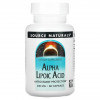 Source Naturals, альфа-липоевая кислота, 300 мг, 60 капсул