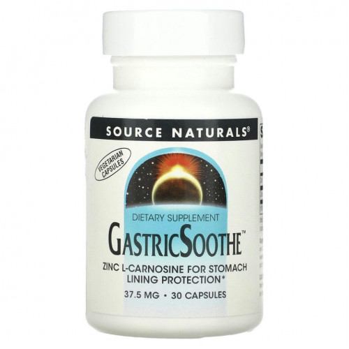 Source Naturals, GastricSoothe, 37,5 мг, 30 капсул