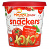 Happy Family Organics, Organic Snackers, томаты и базилик, 42,5 г (1,5 унции)