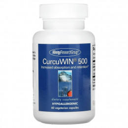 Allergy Research Group, CurcuWin 500, 60 вегетарианских капсул