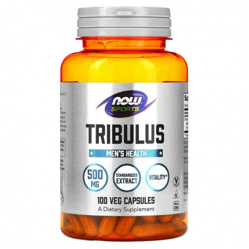 NOW Foods, Tribulus, 500 мг, 100 капсул