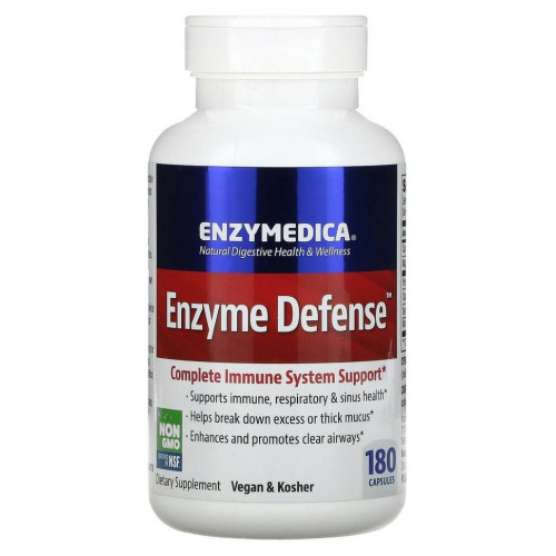 Enzymedica, Enzyme Defense, 180 капсул