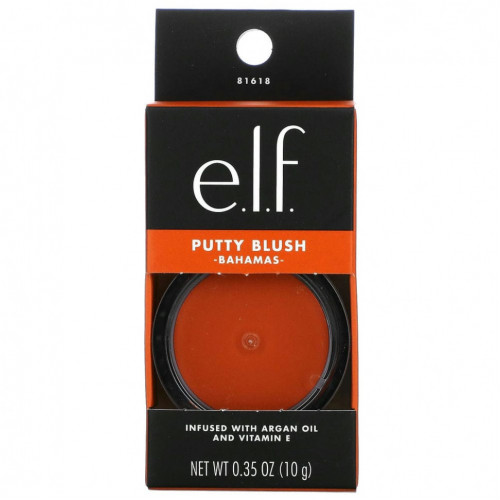 E.L.F., Putty Blush, Bahamas, 10 г (0,35 унции)