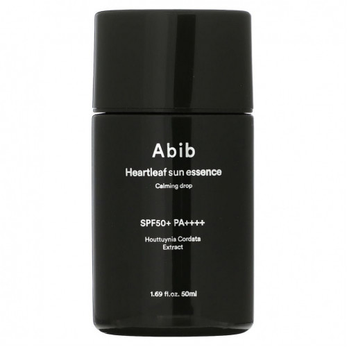 Abib, Heartleaf Sun Essence, SPF 50+ PA ++++, 50 мл (1,69 жидк. Унции)