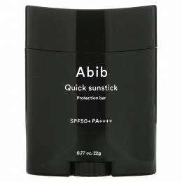 Abib, Quick Sunstick, маска для защиты от солнца, SPF 50+ PA ++++, 22 г (0,77 унции)