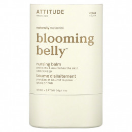 ATTITUDE, Blooming Belly, бальзам для кормления, без запаха, 30 г (1 унция)