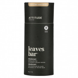 ATTITUDE, Дезодорант Leaves, пачули и черный перец, 85 г (3 унции)