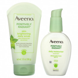 Aveeno, Favourites, Morning Radiance Regime, набор из 2 предметов