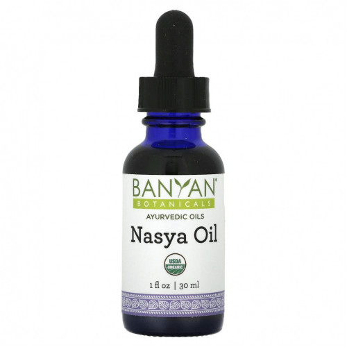 Banyan Botanicals, Ayurvedic Oils, масло наси, 30 мл (1 жидк. Унция)