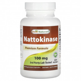 Best Naturals, Nattokinase, 100 mg, 90 Vegetarian Capsules