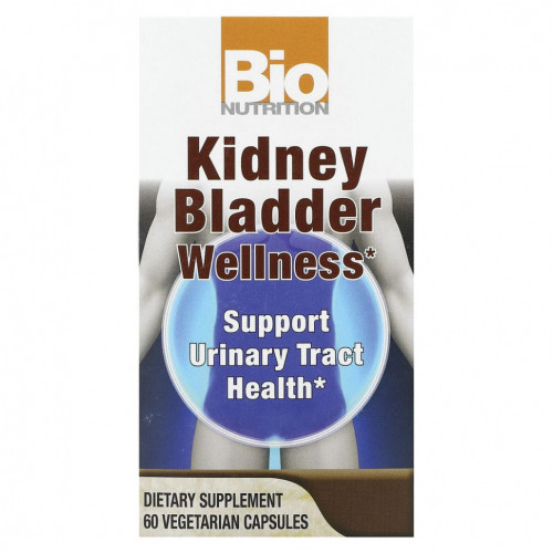 Bio Nutrition, Kidney Bladder Wellness, 60 вегетарианских капсул